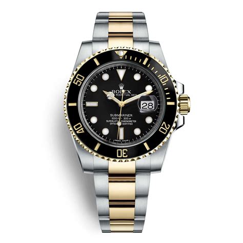 rolex submariner goud staal|rolex oyster perpetual submariner.